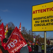 Manif des postiers