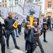 Jeunes manifestantes