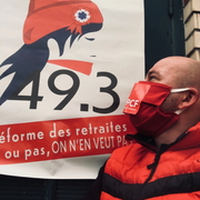 contre la réforme des retraites