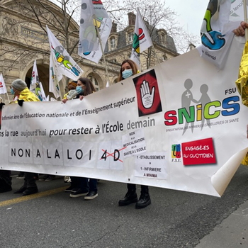 Manif éducation du 26 janvier 2021