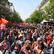 foule manifestante