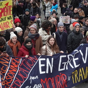 En grève