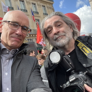 avec le photographe vedette du livre Mukuluu