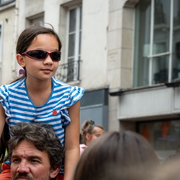 Sur les épaules