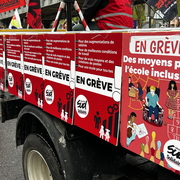 En grève