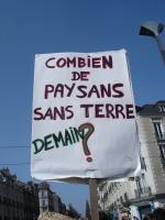 Manifestation contre l'Ayrault port ND des Landes